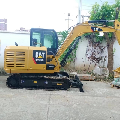 Excavadora CAT 303.5 en buen estado con válvula hidráulica Liyuan y motor japonés