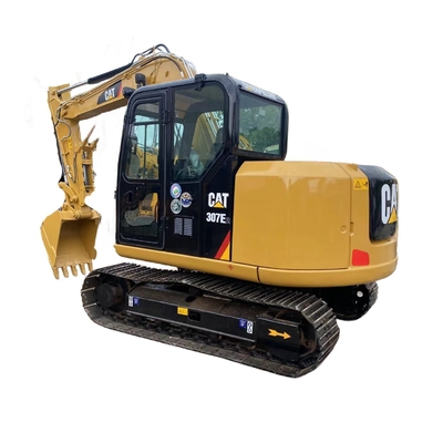 Excavadora Caterpillar usada en buen estado CAT 307E2 Excavadora de ruedas con motor japonés