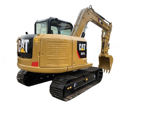 Excavadora Caterpillar usada en buen estado CAT 307E2 Excavadora de ruedas con motor japonés