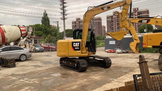 Excavadora Caterpillar usada en buen estado CAT 307E2 Excavadora de ruedas con motor japonés