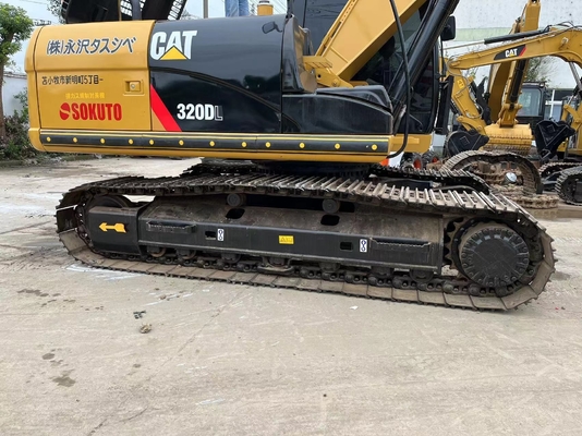 CAT320CL Excavadora de excavadora de rastreo usada con motor CAT original en buen estado