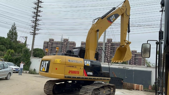 CAT320CL Excavadora de excavadora de rastreo usada con motor CAT original en buen estado