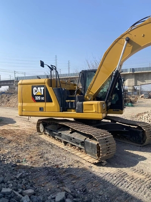 CAT 320GC Excavadora de segunda mano con válvula hidráulica Liyuan en buen estado