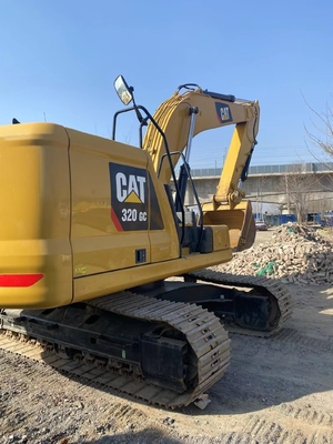 CAT 320GC Excavadora de segunda mano con válvula hidráulica Liyuan en buen estado