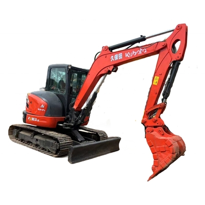 Japón Motor en buen estado Excavadora Kubota KX163-5 de segunda mano con horas de trabajo bajas
