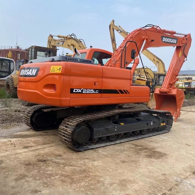 Peso de operación de 22 toneladas Excavadora Doosan DX225LC con válvula hidráulica original