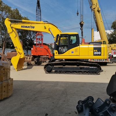 Comercio Komatsu PC200 Excavadora 20Ton Excavadora de rastreo Usada con motor original de Japón