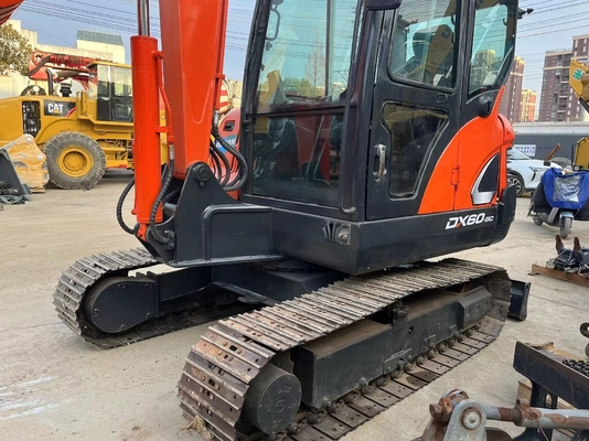 Otros componentes hidráulicos Excavadora de segunda mano Doosan DX60 para proyectos de paisajismo