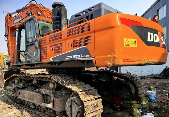 Excavadora usada Doosan DX500LC con motor Doosan excavadora de segunda mano hidráulica