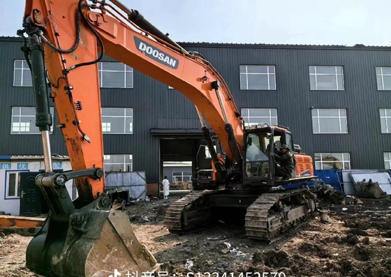 Excavadora usada Doosan DX500LC con motor Doosan excavadora de segunda mano hidráulica