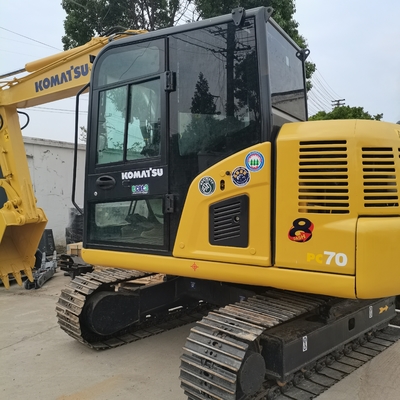 Excelente estado usado Komatsu PC70 excavadora excavadora de 7TON a precio asequible