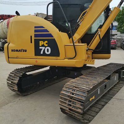 Excelente estado usado Komatsu PC70 excavadora excavadora de 7TON a precio asequible