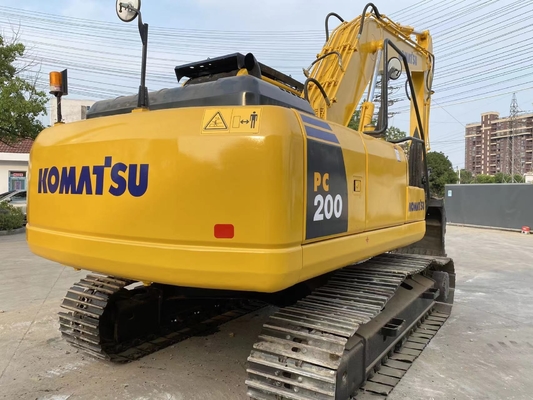 Original KOMATSU PC200-8 excavadora de 20 toneladas de segunda mano con horas de trabajo bajas