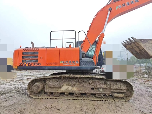Excavadora de rastreo usada Hitachi ZX350G con pintura original y horas de trabajo bajas 0-2000
