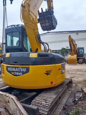 Válvula hidráulica otra excavadora de segunda mano PC78US excavadora de 7 toneladas en buenas condiciones