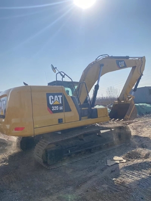 Buena condición CAT 320GC Excavadora de segunda mano con cilindro hidráulico Liyuan