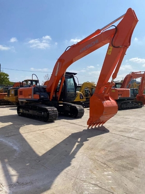 Excavadora japonesa usada Hitachi ZX200 con capacidad de cubo de 3M3 en promoción