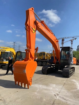 Excavadora japonesa usada Hitachi ZX200 con capacidad de cubo de 3M3 en promoción