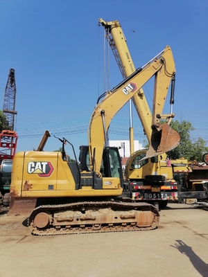Excavadora de segunda mano de 20 toneladas con excavadora de rastreo Cat 320GC y 110kw de potencia en el comercio