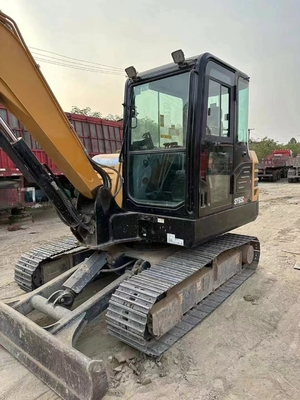 Excavadora de 5 toneladas utilizada Sany SY55 pintura original Excavadora hidráulica de tamaño mediano