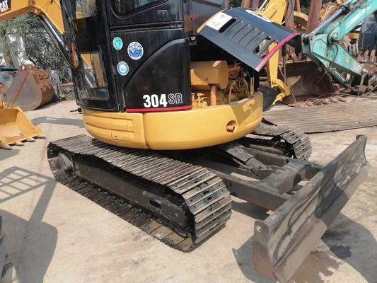 Excavadora hidráulica de rastreo Usada Cat 304SR Excavadora en movimiento Tipo
