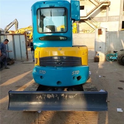 Buena condición Kubota U15 mini excavadora con 9,6kw de potencia y original válvula hidráulica