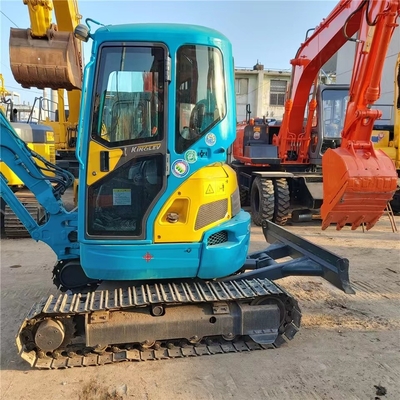 Buena condición Kubota U15 mini excavadora con 9,6kw de potencia y original válvula hidráulica