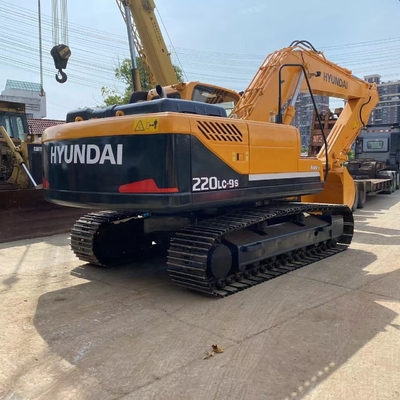 220LC Excavadora Hyundai Crawler de segunda mano en stock con otra bomba hidráulica