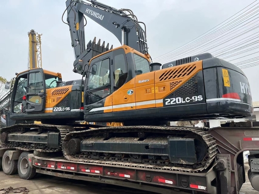 Hyundai 220LC-9s Excavadora usada con color original y en buenas condiciones en Corea