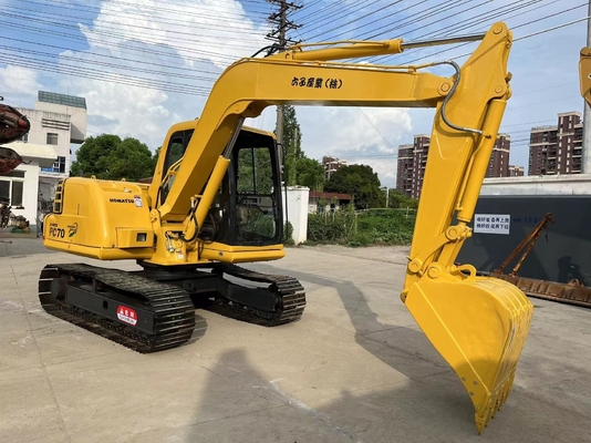 Excavadora Komtsu PC70 de segunda mano de 2021 con peso de operación de 20 toneladas en buenas condiciones