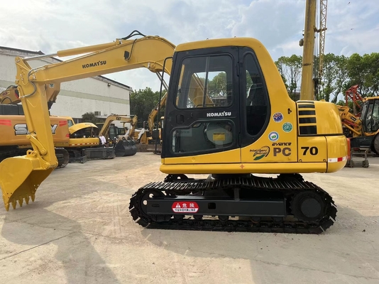 Excavadora Komtsu PC70 de segunda mano de 2021 con peso de operación de 20 toneladas en buenas condiciones