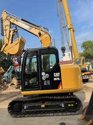 En buen estado Excavadora de ruedas usada CAT 307E2 20000 KG Máquina Peso Máquina de rastreo