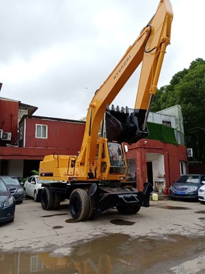 Excavadora de ruedas Doosan de segunda mano DH150W-7 Excavadora de Doosan usada