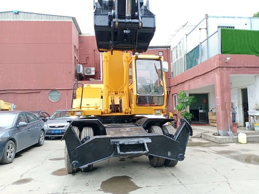Excavadora de ruedas Doosan de segunda mano DH150W-7 Excavadora de Doosan usada