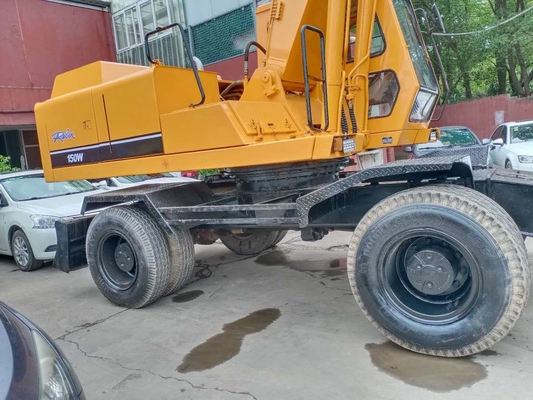 Excavadora de ruedas Doosan de segunda mano DH150W-7 Excavadora de Doosan usada