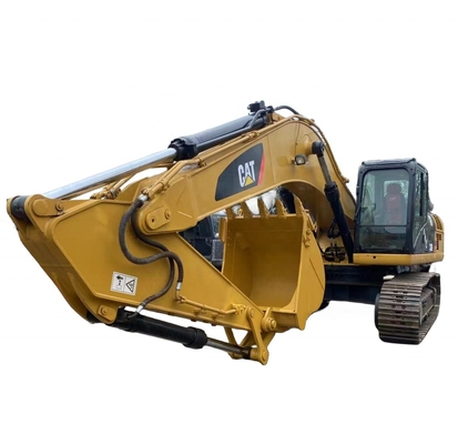 Excavadora de ruedas usada Caterpillar 336D2 con motor japonés original en perfecto estado