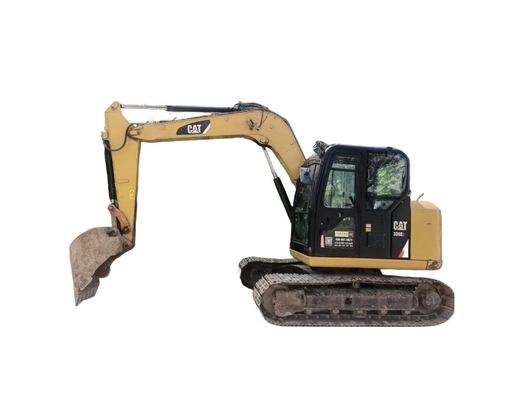 CAT 308E Mini excavadora usada Motor CAT utilizado Peso de funcionamiento de 8TON