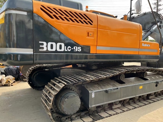 Excavadora de segunda mano 300lc-9 de Corea en buen estado y motor diesel