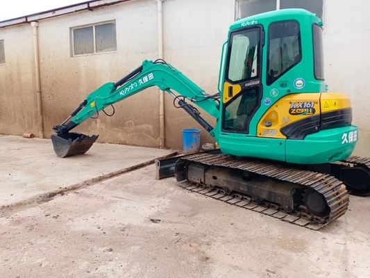 KX161 Mini excavadora Kubota en Japón con color original y otro cilindro hidráulico