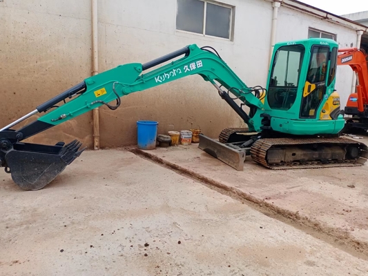 KX161 Mini excavadora Kubota en Japón con color original y otro cilindro hidráulico