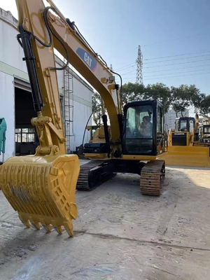 Peso de operación de 12 toneladas Excavadoras usadas Caterpillar CAT321D2 en excelente estado