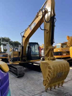 Peso de operación de 12 toneladas Excavadoras usadas Caterpillar CAT321D2 en excelente estado