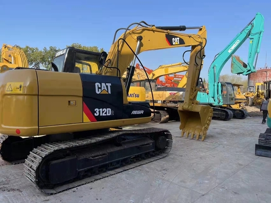 Peso de operación de 12 toneladas Excavadoras usadas Caterpillar CAT321D2 en excelente estado