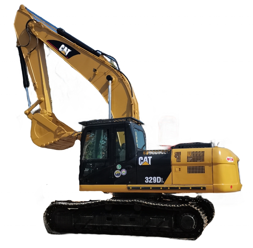 Excavadora original Caterpillar 329D para granjas 29000 KG Excavadora de rastreo en buenas condiciones