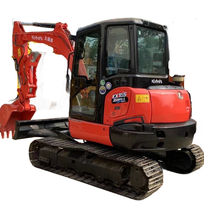 Excavadora original japonesa de 5 toneladas Kubota KX161 Excavadora de rastreo en buen estado con motor EPA