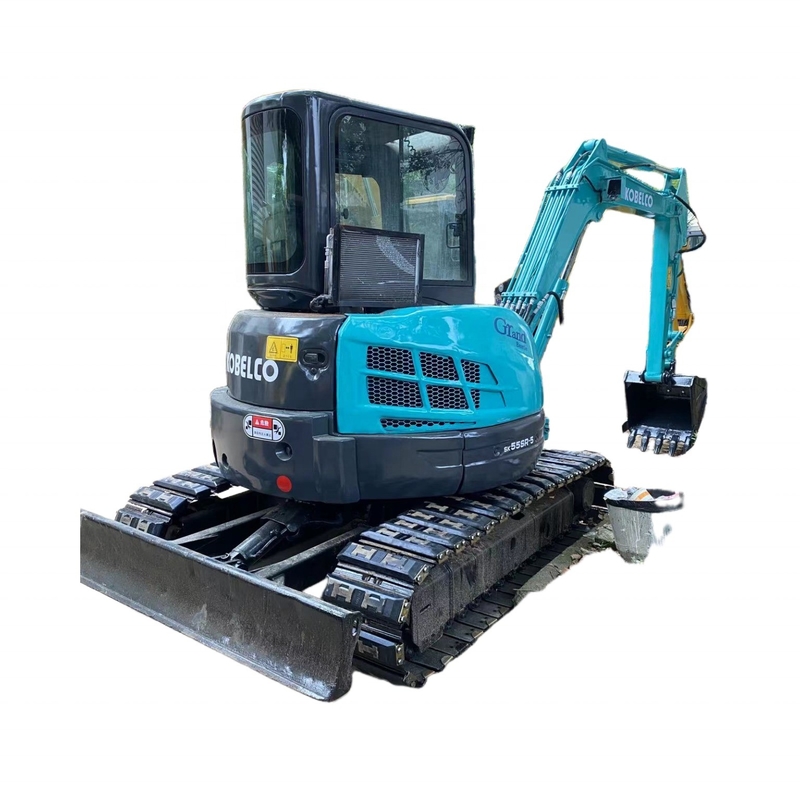 Excavadora original japonesa Kobelco SK55 en buen estado para granjas en Shanghai