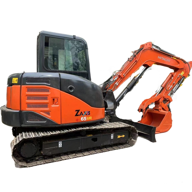 Excavadora de segunda mano Hitachi zx65ur con capacidad de 0.1m3 en buenas condiciones