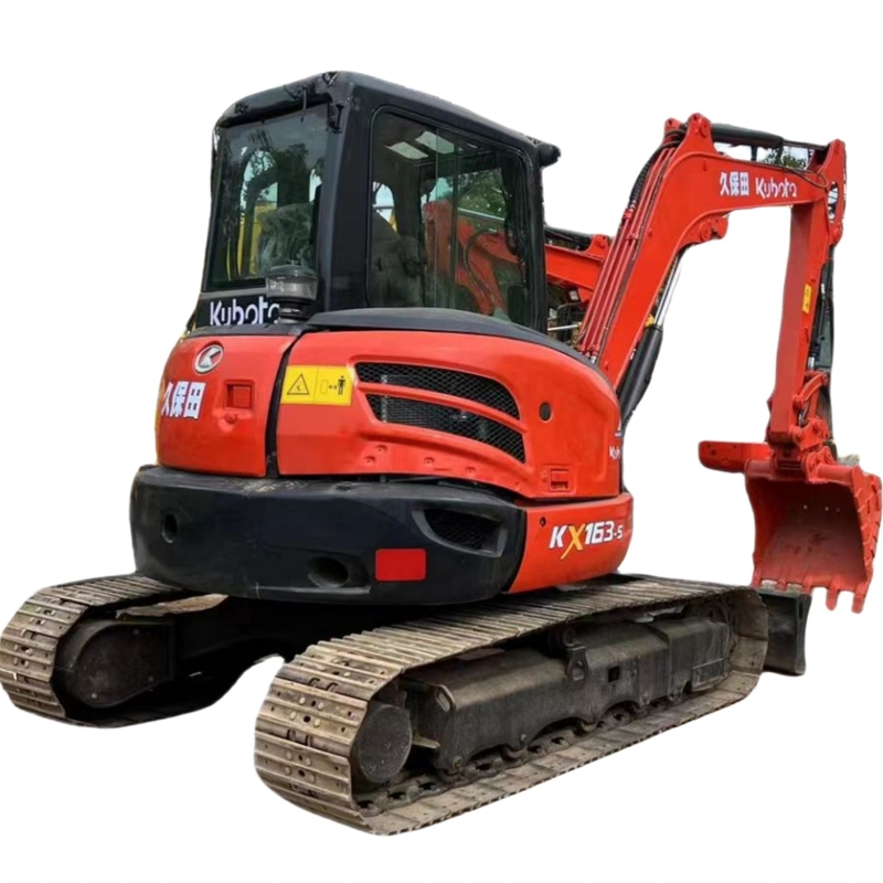 Horas bajas 2020 Japón Excavadora de segunda mano Kubota KX163 Excavadora usada para su proyecto