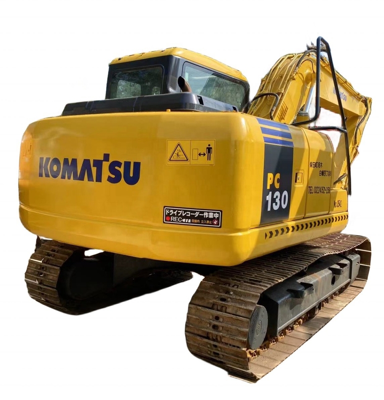 Excavadora Komatsu PC130 con motor EPA de segunda mano Bajas horas de trabajo Buen estado
