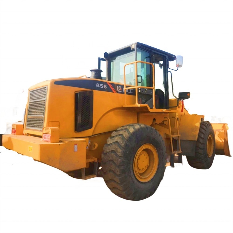 Cargador frontal de obras de construcción SDLG856 Cargador de ruedas Liugong con ventaja de horas bajas